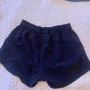 Black Outdoor voices running shorts